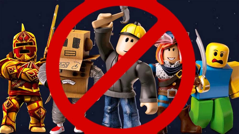 Roblox banned