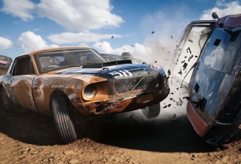 Auto's rammen in de onthullingstrailer van Wreckfest 2