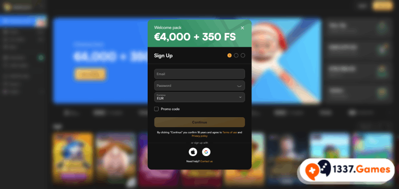 Registratie bij Newlucky Casino online