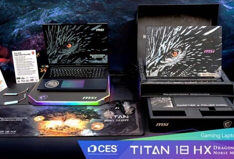 MSI kondigt ultieme Titan 18 Dragon Edition gaming laptop met een handgemaakt kunstwerk