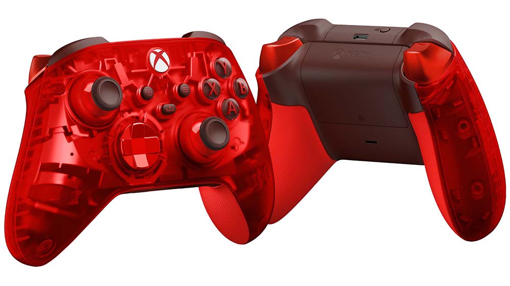 Xbox Pulse Cipher Special Edition Controller voor en achterkant