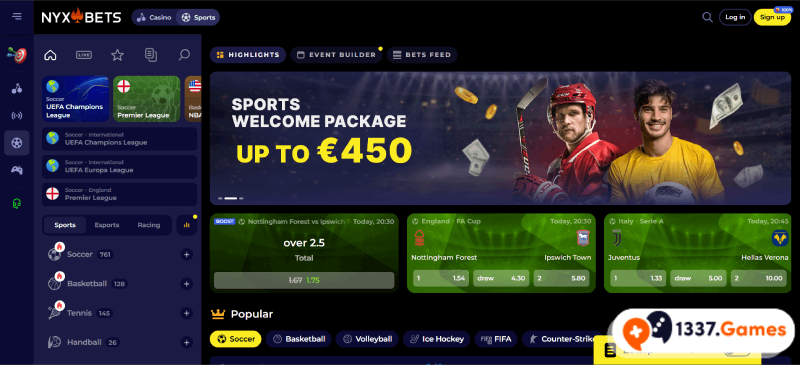 Bookmaker eurovisie NyxBets