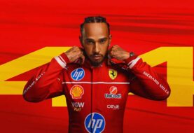 Lewis Hamilton in een Ferrari in de onthullingstrailer van de simulatie racegame F1 25