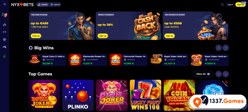 NYXbets Screenshot