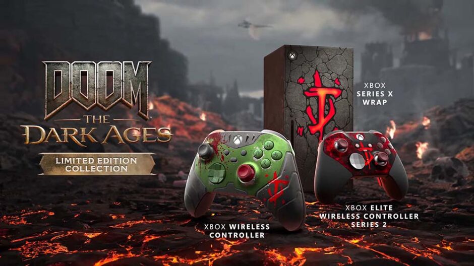 Demonen verslaan in stijl, dit zijn de DOOM: The Dark Ages Limited Edition Xbox-controllers