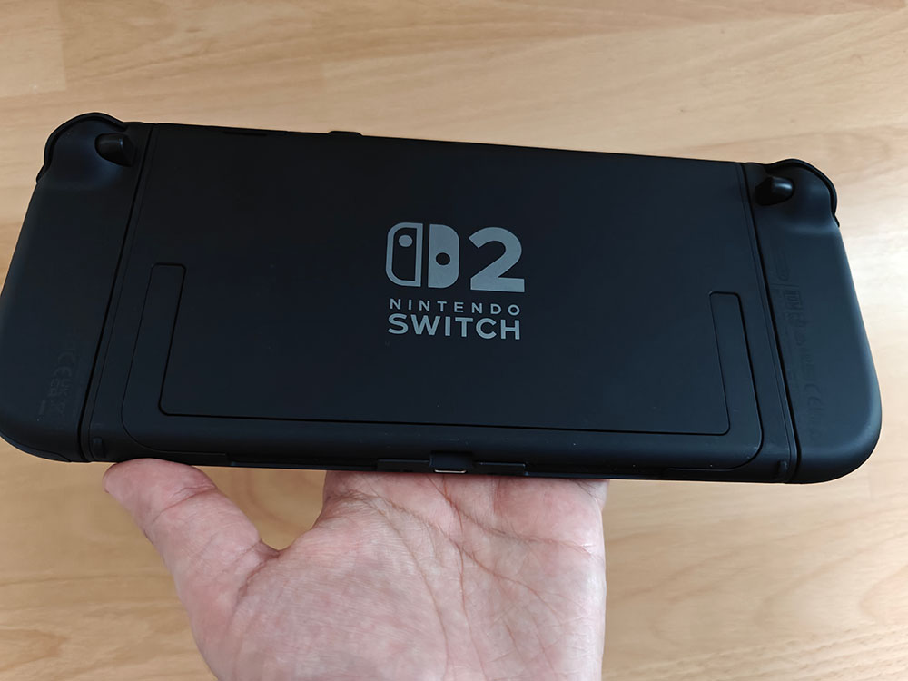 Switch 2 achterkant
