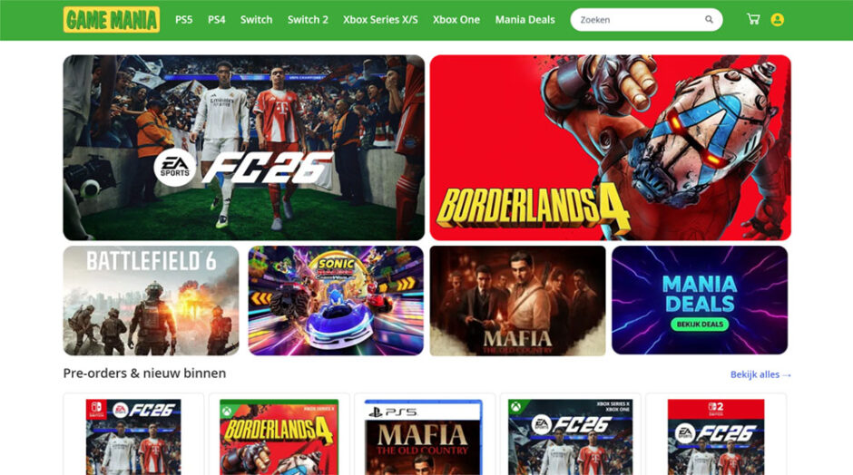 De Game Mania is eindelijk terug in Nederland en België, dit zijn de eerste deals