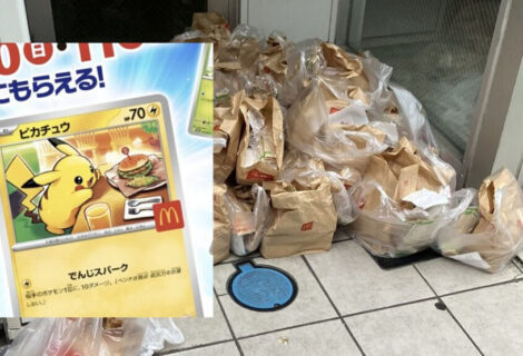 Pokémon-gekte bij McDonald’s in Japan: hamburgers worden weggegooid, kaarten zijn het enige wat telt