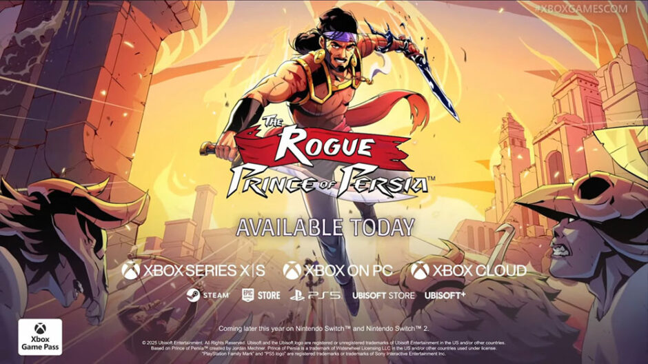 Verrassing: Ubisoft brengt The Rogue Prince of Persia per direct uit op Xbox Game Pass en de PlayStation 5