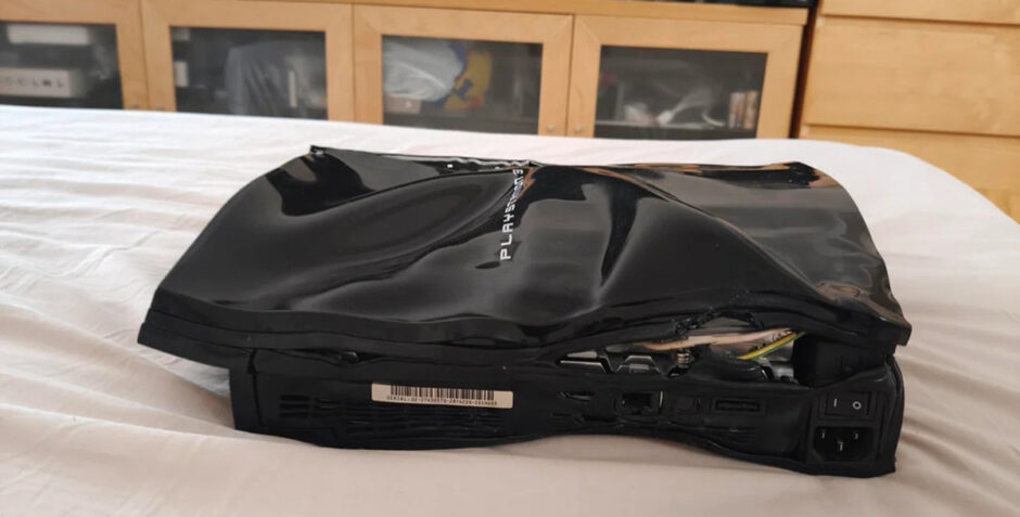 Geföhnd en vervormd: PlayStation 3 smelt onder reddingspoging
