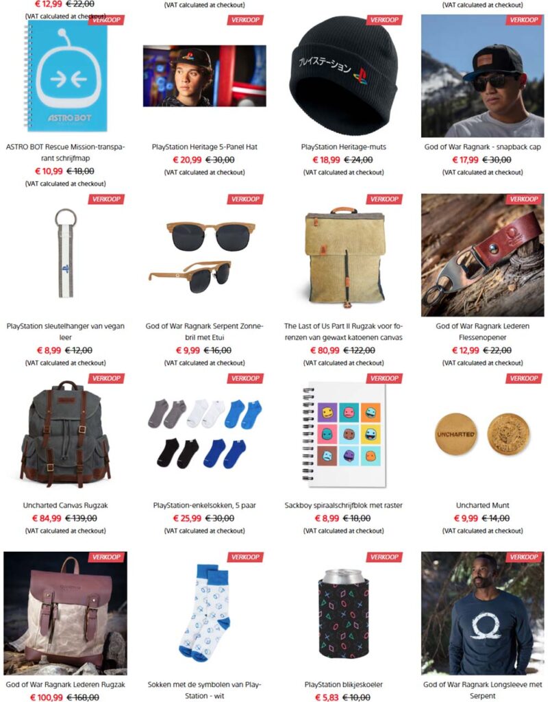 PlayStation Gear Store